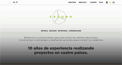 Desktop Screenshot of cecubogroup.com