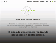 Tablet Screenshot of cecubogroup.com